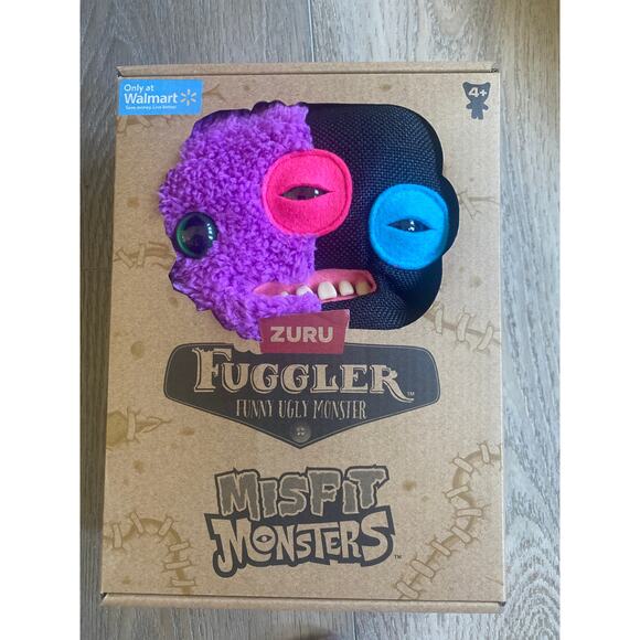 ZURU Fuggler Funny Ugly Doll Misfit Monsters Reeko & Annoyed Alien 9” - Picture 1 of 3